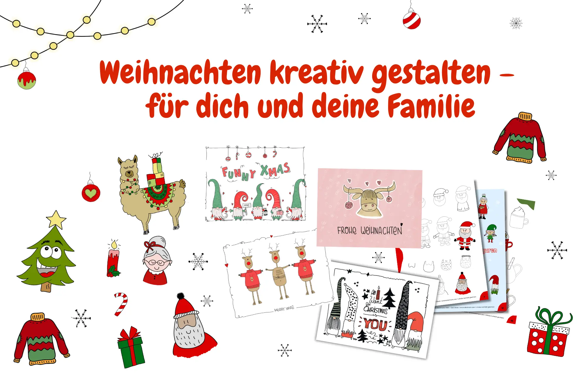 Zeichnungen Weihnachten Blogbeitrag Weihnachten Buch (1) Zeichnungen Weihnachten